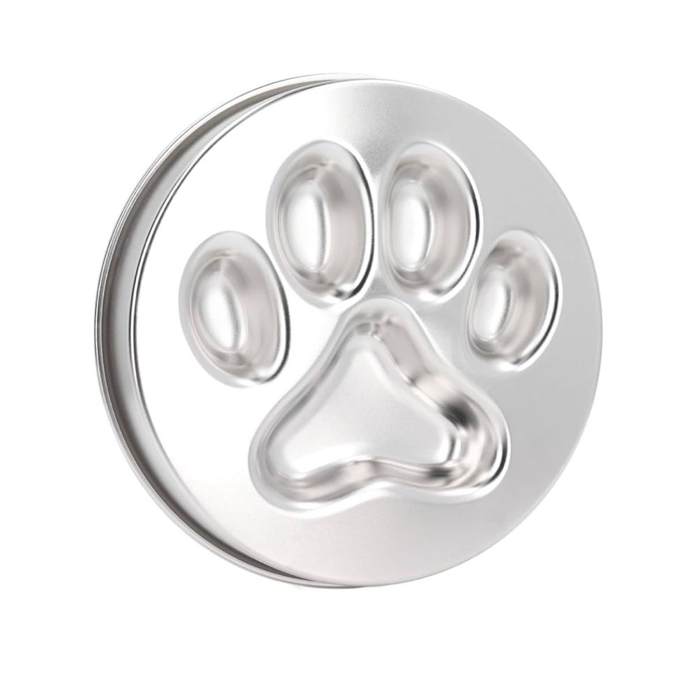 NEW Dog Slow Food Bowl Silver